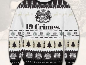 19 Crimes Ugly Christmas Sweater - Image 1