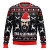 300 Sparta This Is Santaaa Christmas Ugly Christmas Sweater - Image 1