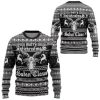 3D Antichristmas Satan Claus Ugly Christmas Sweater Custom Sweatshirt Apparel - Image 2