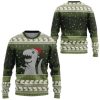3D Christmas Dino Ugly Christmas Sweater - Image 1