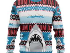 3D Da Dum Ugly Christmas Custom Ugly Christmas Sweater - Image 1