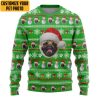 3D Dog Pet Christmas Custom Photo Ugly Christmas Sweater - Image 1