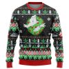 3D Ghostbuster Christmas Edition Custom Ugly Christmas Sweater - Image 1