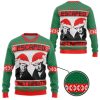 3D Home Alone Escaped Wet Bandits Ugly Christmas Sweater - Image 2