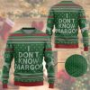 3D I Dont Know Margo National Lampoon Ugly Christmas Sweater - Image 2