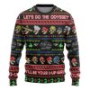 3D Mario Ugly Christmas Custom Ugly Christmas Sweater - Image 1