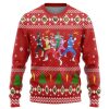 3D Mighty Morphin Power Rangers Christmas Ugly Christmas Sweater - Image 1