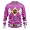 3D Mmpr Pink Ranger Christmas Custom Ugly Christmas Sweater - Image 1