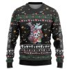 3D Nightmare Before Christmas Jack And Sally Ugly Christmas Sweater - Image 1