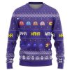 3D Pacman Waka Waka Ugly Christmas Custom Ugly Christmas Sweater - Image 1