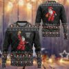 3D Santa Claus Basketball Xmas Ugly Christmas Sweater - Image 2