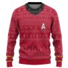 3D St The Original Series 1966 Red Ugly Christmas Ugly Christmas Sweater - Image 1