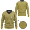 3D St The Original Series 1966 Yellow Ugly Christmas Ugly Christmas Sweater - Image 2