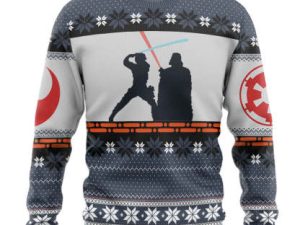 3D Sw Darth Vader Christmas Gift Ugly Christmas Sweater - Image 1