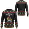 3D Sw Yoda And Mandalorian Christmas Ugly Christmas Sweater - Image 1