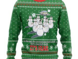 3D The Office The Greatest Snowball Custom Ugly Christmas Sweater - Image 1
