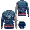 3D Winter Soldier Star Of Bucky Christmas Ugly Christmas Sweater - Image 1
