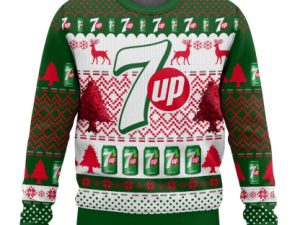 7 Up Ugly Christmas Sweater - Image 1
