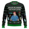 90 Day Fiance Big Ed Halik Me Under The Mistletoe Ugly Christmas Sweater - Image 1