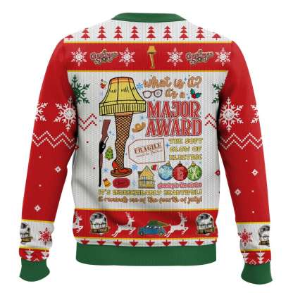 a christmas story ugly christmas sweater 2 A Christmas Story Ugly Christmas Sweater - Image 2