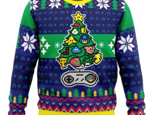 A Classic Gamer Christmas Ugly Christmas Sweater - Image 1