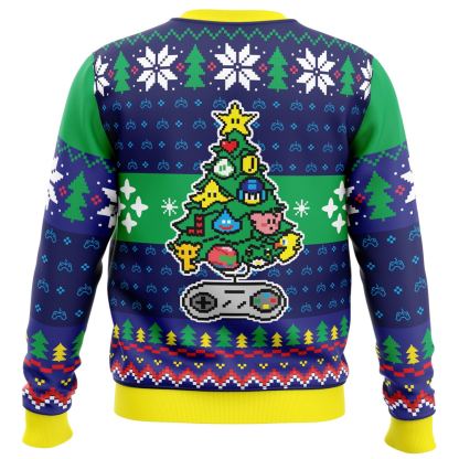 a classic gamer christmas ugly christmas sweater 2 A Classic Gamer Christmas Ugly Christmas Sweater - Image 2