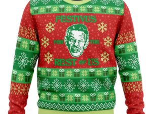 A Festivus For The Rest Of Us Seinfeld Ugly Christmas Sweater Holiday Gift - Image 1