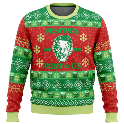 a festivus for the rest of us seinfeld ugly christmas sweater holiday gift 1 A Festivus For The Rest Of Us Seinfeld Ugly Christmas Sweater Holiday Gift - Image 1