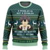 A Problem Is Not A Problem My Teen Romantic Comedy Snafu Ugly Christmas Sweater - Image 1