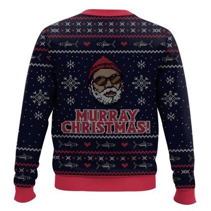 a very murray christmas ugly christmas sweater holiday gift 2 A Very Murray Christmas Ugly Christmas Sweater Holiday Gift - Image 2