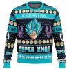 A Very Saiyan Christmas Dragon Ball Z Ugly Christmas Sweater - Image 1