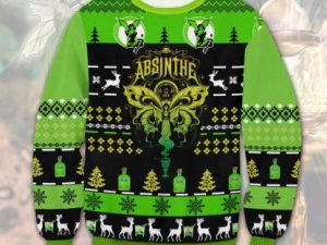 Absinthe Ugly Christmas Sweater - Image 1
