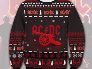 Acdc Ugly Christmas Sweater - Image 1