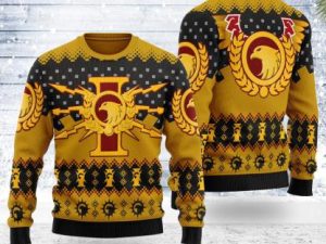 Adeptus Custodes Iconic Ugly Christmas Sweater - Image 1