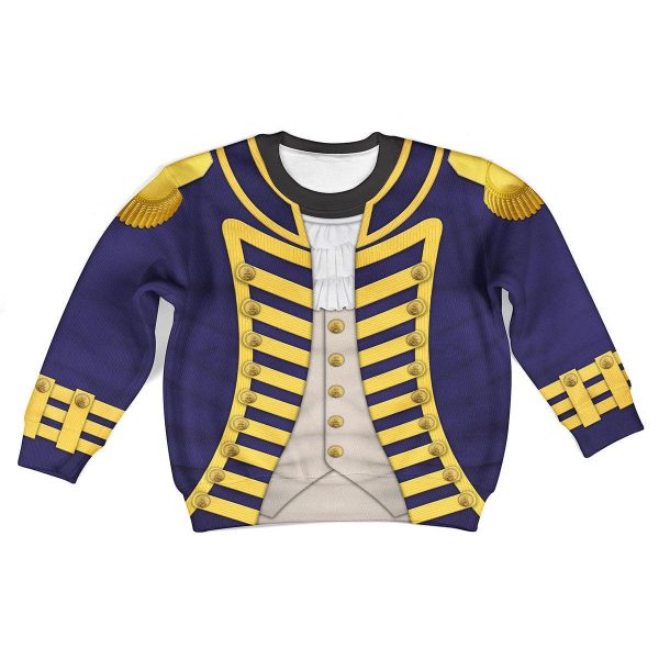 Admiral Collingwood Unisex Kid Tops 2 - Image 1