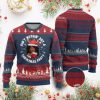African American Santa Lady Ugly Christmas Sweater Aint Nothin But A Christmas Party - Image 1