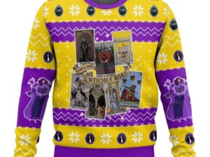 Agatha All Along The Witches Road Christmas Ugly Christmas Sweater - Image 1
