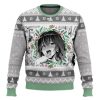 Ahegao Manga Girl Christmas Ugly Christmas Sweater - Image 1