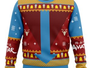 Airbenders Air Nomads Avatar Ugly Christmas Sweater - Image 1