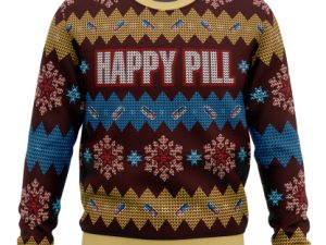 Akira Happy Pill Ugly Christmas Sweater - Image 1