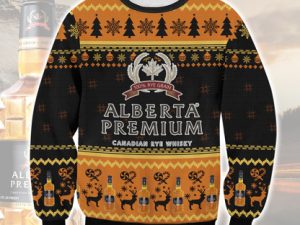 Alberta Premium Ugly Christmas Sweater - Image 1
