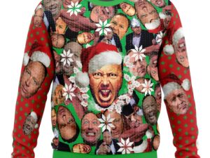 Alex Jones Ugly Christmas Sweater - Image 1