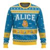 Alice In Wonderland Ugly Christmas Sweater - Image 1