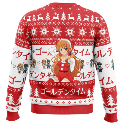 all i want for christmas is you golden time ugly christmas sweater 2 All I Want For Christmas Is You Golden Time Ugly Christmas Sweater - Image 2