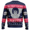 All I Want For Xmas Is Butts Bobs Burgers Ugly Christmas Sweater - Image 2