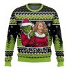 All I Want Is Silence Grinch Ugly Christmas Sweater - Image 1
