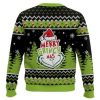 All I Want Is Silence Grinch Ugly Christmas Sweater - Image 2