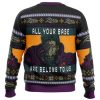 All Your Base Are Belong To Us Zero Wing Ugly Christmas Sweater - Image 2
