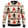 Amazing Bigfoot Ugly Christmas Sweater Holiday Gift - Image 1