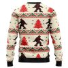 Amazing Bigfoot Ugly Christmas Sweater Holiday Gift - Image 2